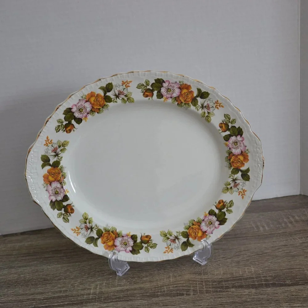 Vtg Barker Bros. Serving Tray